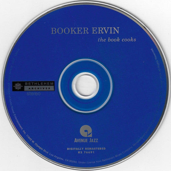 Booker Ervin : The Book Cooks (CD, Album, RE, RM)