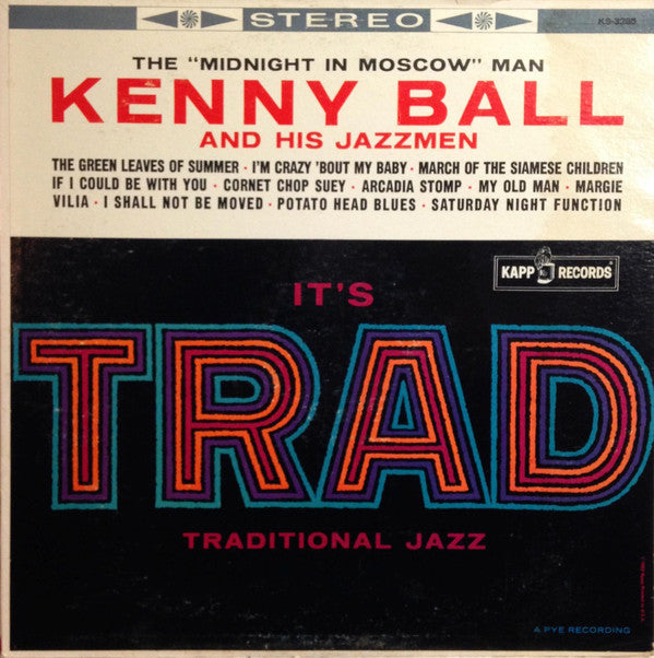 Kenny Ball And His Jazzmen : It's Trad (LP, Album)