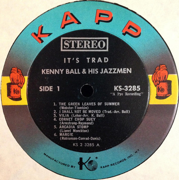 Kenny Ball And His Jazzmen : It's Trad (LP, Album)