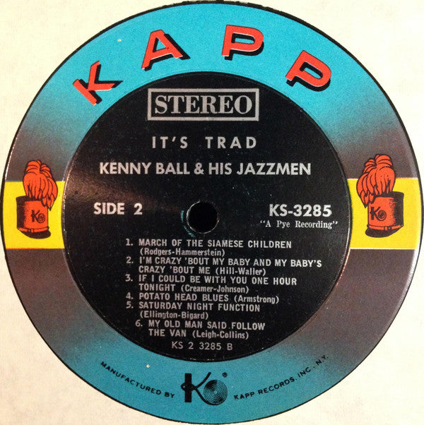 Kenny Ball And His Jazzmen : It's Trad (LP, Album)