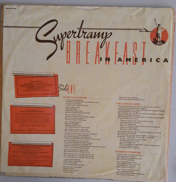 Supertramp – Breakfast In America (1979, Reel-To-Reel) - Discogs