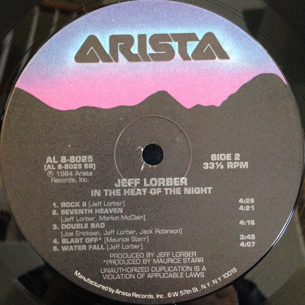 Jeff Lorber : In The Heat Of The Night (LP, Album, Ind)