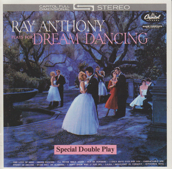 Ray Anthony : Plays For Dream Dancing / Dream Dancing Medley  (CD, Comp, RM)