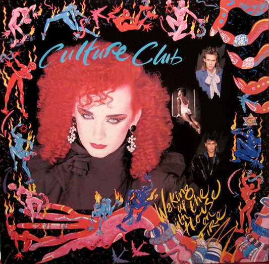 Culture Club : Waking Up With The House On Fire (LP, Album, Pit)