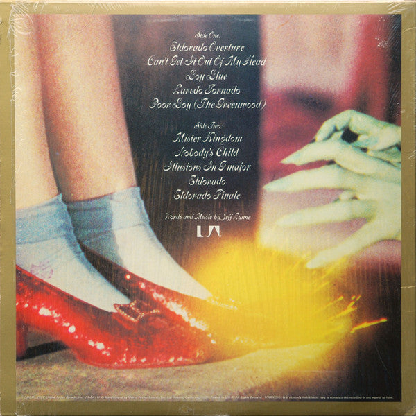 Electric Light Orchestra : Eldorado - A Symphony By The Electric Light Orchestra (LP, Album, All)