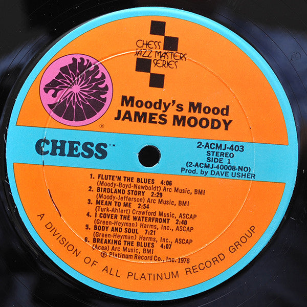 James Moody : Moody's Mood (2xLP, Comp, RE)