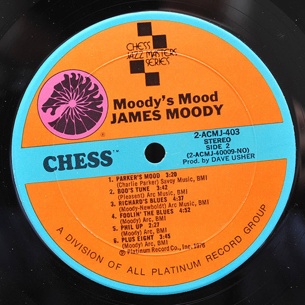 James Moody : Moody's Mood (2xLP, Comp, RE)