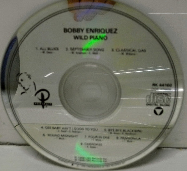 Bobby Enriquez : Wild Piano (CD, Album)