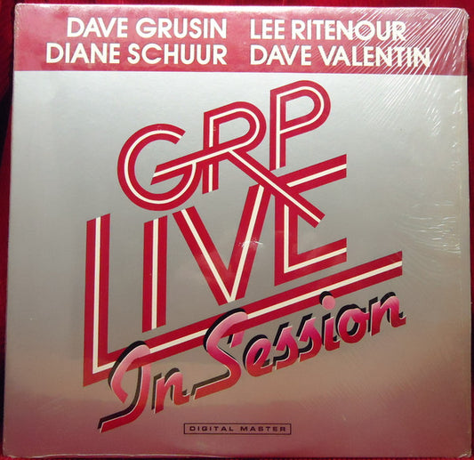 Dave Grusin / Lee Ritenour / Diane Schuur / Dave Valentin : GRP Live In Session (LP, Album, Club)