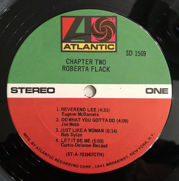 Roberta Flack : Chapter Two (LP, Album, Club, CTH)