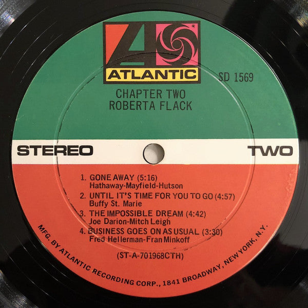 Roberta Flack : Chapter Two (LP, Album, Club, CTH)