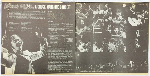 Chuck Mangione : Friends & Love... A Chuck Mangione Concert (2xLP, Album)