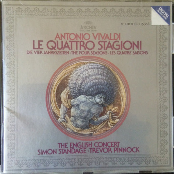 Antonio Vivaldi, The English Concert, Simon Standage, Trevor Pinnock : Le Quattro Stagioni (CD, Club)