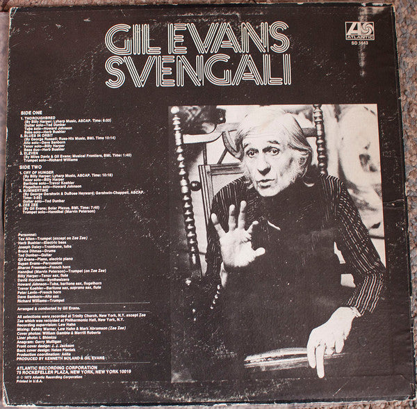 Gil Evans : Svengali (LP, Album, PRC)