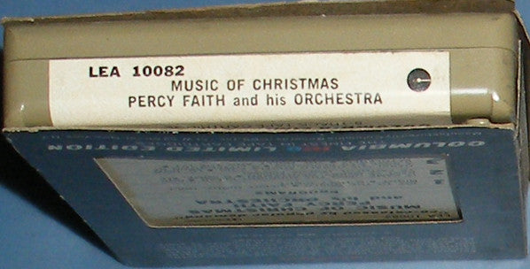 Percy Faith & His Orchestra : Music Of Christmas (8-Trk, Album, RE)